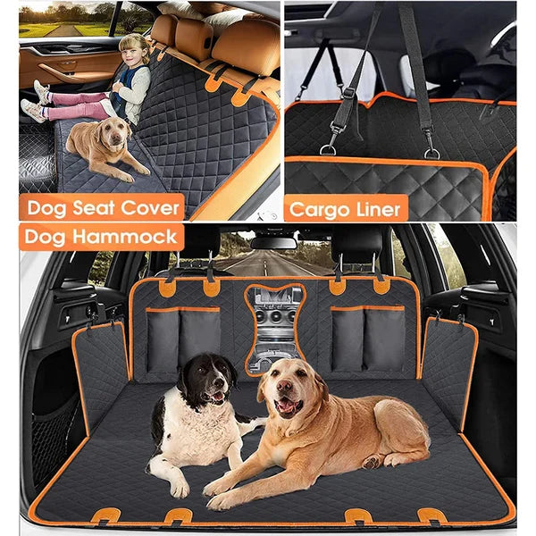 Ultimate Comfort and Safety: Dog Car Seat Cover with Hard Bottom