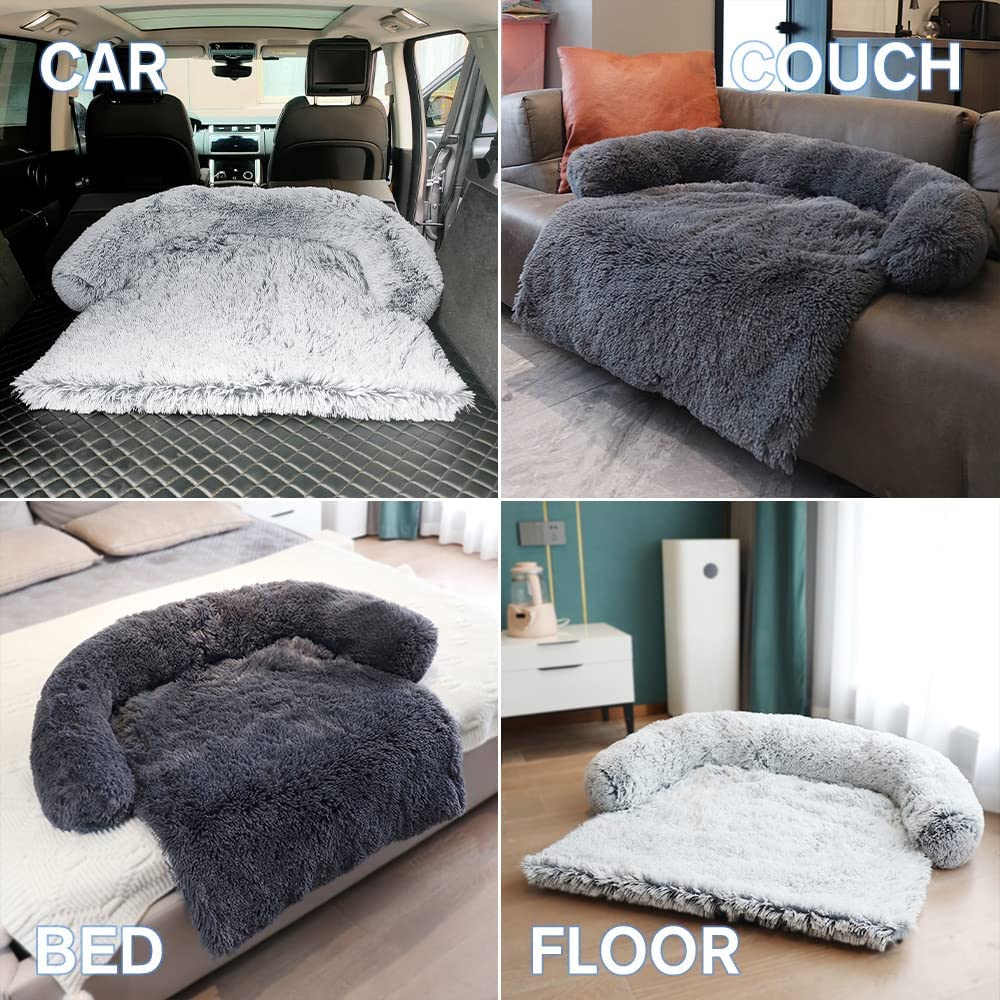Dog Blanket with Plush Backing