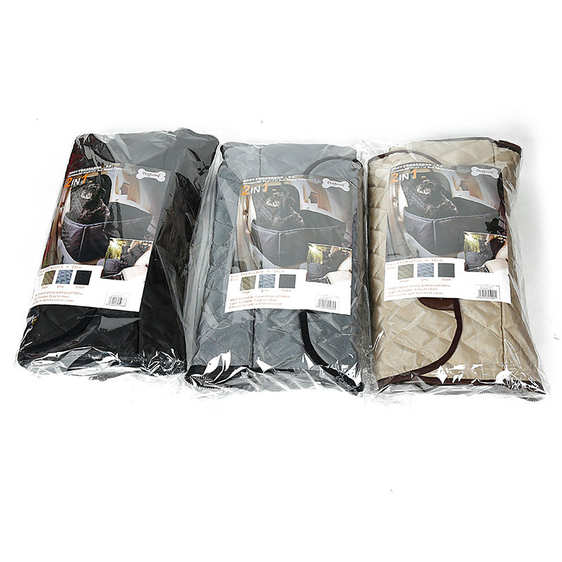 Front Row Single Seat Pet Car Mat With Thickened Waterproof Pad For Dog Car