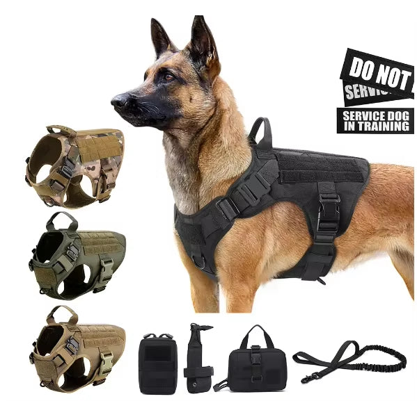 🐾 Dog & You™ Tactical Dog Harness