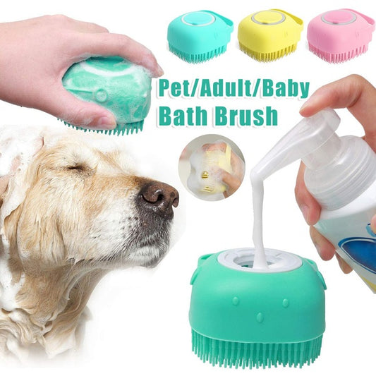 🐾 Dog & You™ Shampoo Bath Brush