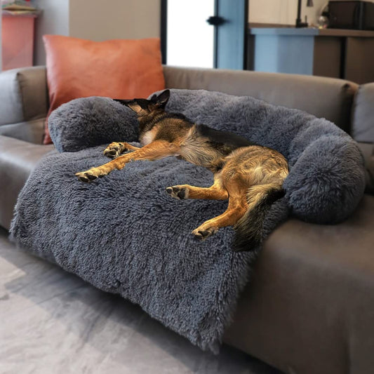Dog Blanket with Plush Backing