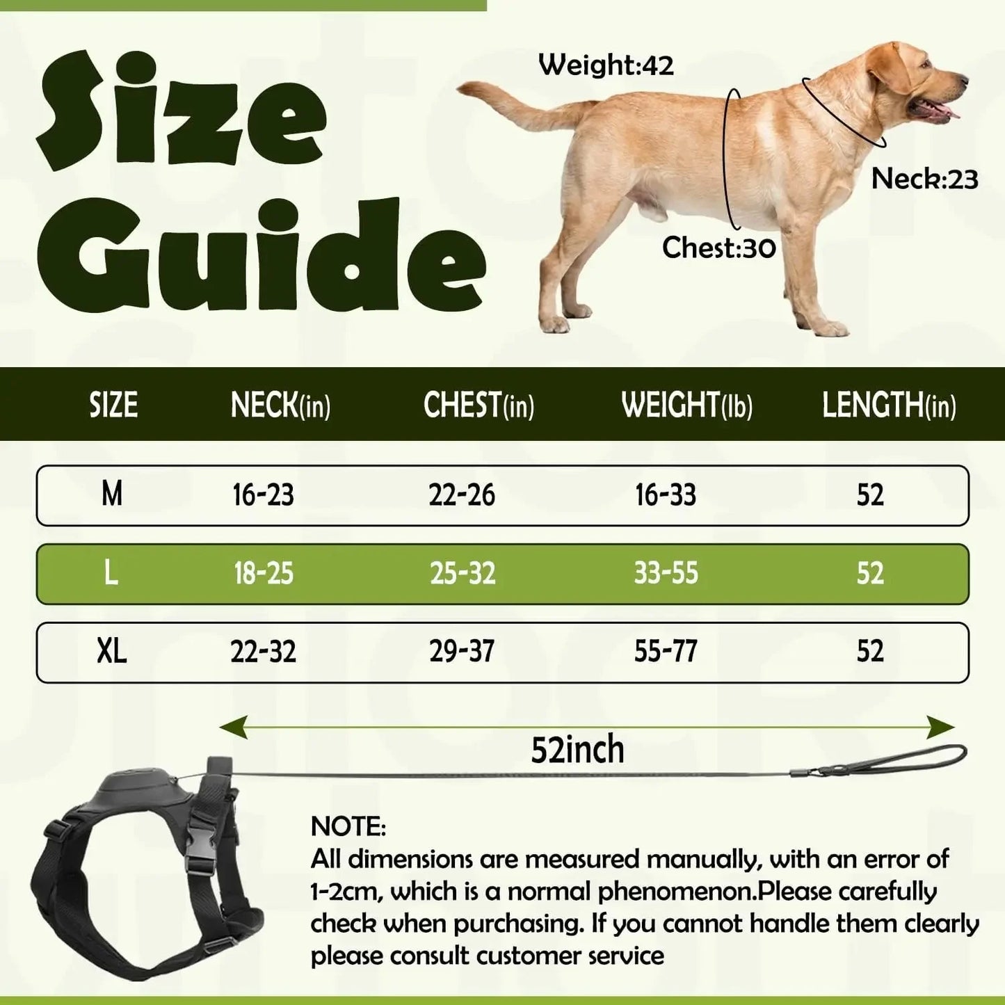 🐕 All-in-One Harness and Leash Set – Safety, Comfort & Style