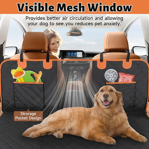 Ultimate Comfort and Safety: Dog Car Seat Cover with Hard Bottom