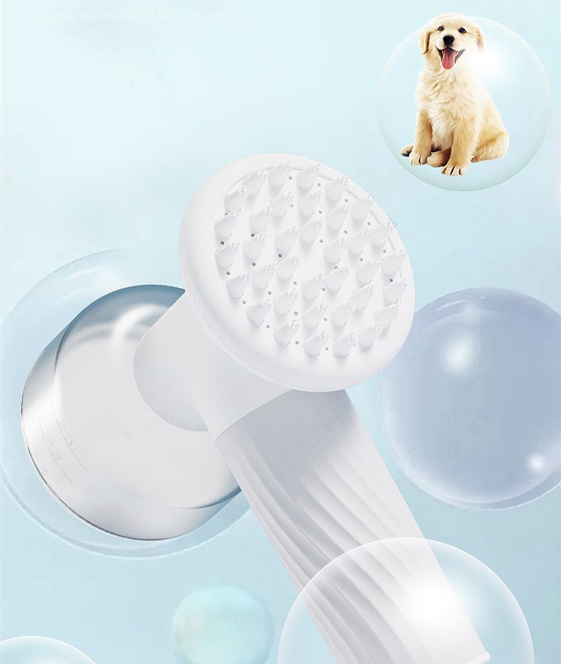 Automatic Foaming Dog Cat Bath Brush Dog Shampoo Brush With Soap Dispenser Electric Pet Grooming Massage Brush Pet Bath Brush Scrubber Comb For Dog Cat Pet Products - Dog & You