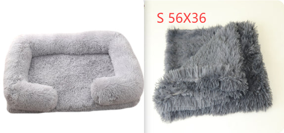 🐾 Dog & You™ Cozy Plush Bed