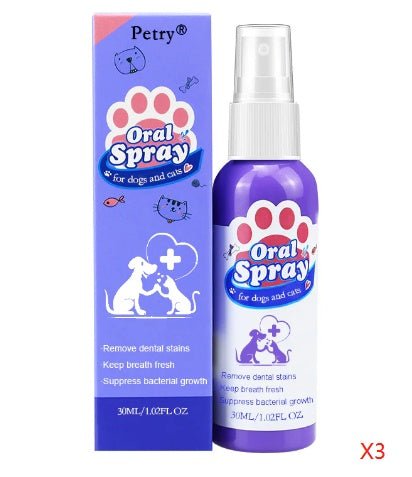 Dental Teeth Cleaning Pet Oral Spray For Cats And Dogs - Dog & You