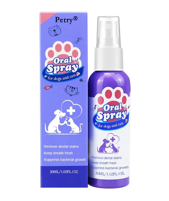 Dental Teeth Cleaning Pet Oral Spray For Cats And Dogs - Dog & You