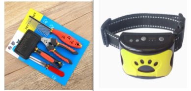 Dog Grooming Four-piece Comb Brush Nail Scissors File Cleaning Kit - Dog & You
