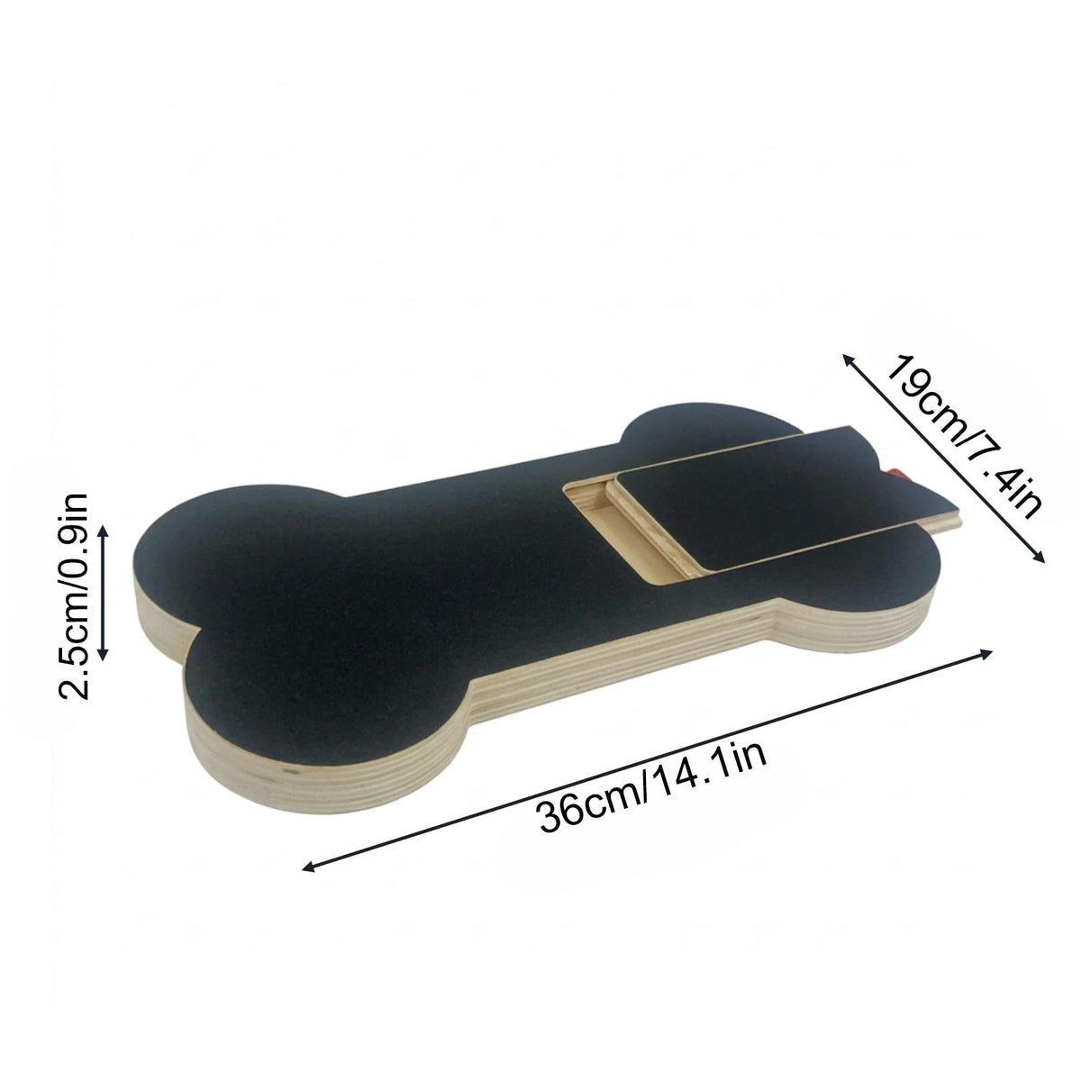 Dog Nail Scratch Board Scratcher Treat Dispenser Non-Slip Nail File Board Dog Nail Scratch Pad For Large Medium Small Dogs, Nail File Board To Clippers Grinders - Dog & You