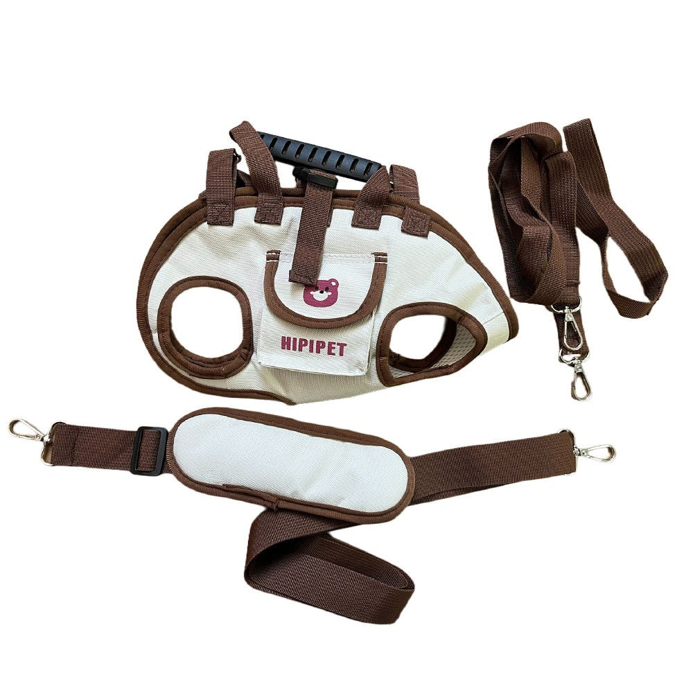 🐾 Dog & You™ 3-in-1 Outdoor Dog Harness Backpack Set with Leash - Dog & You