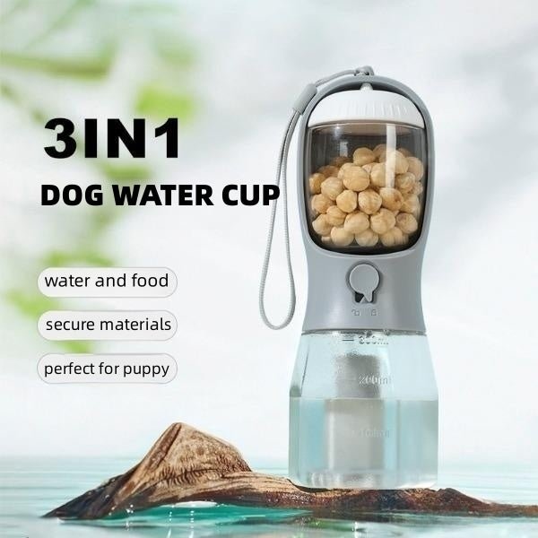 🐾 Dog & You™ 3-in-1 Travel Pet Bottle - Dog & You