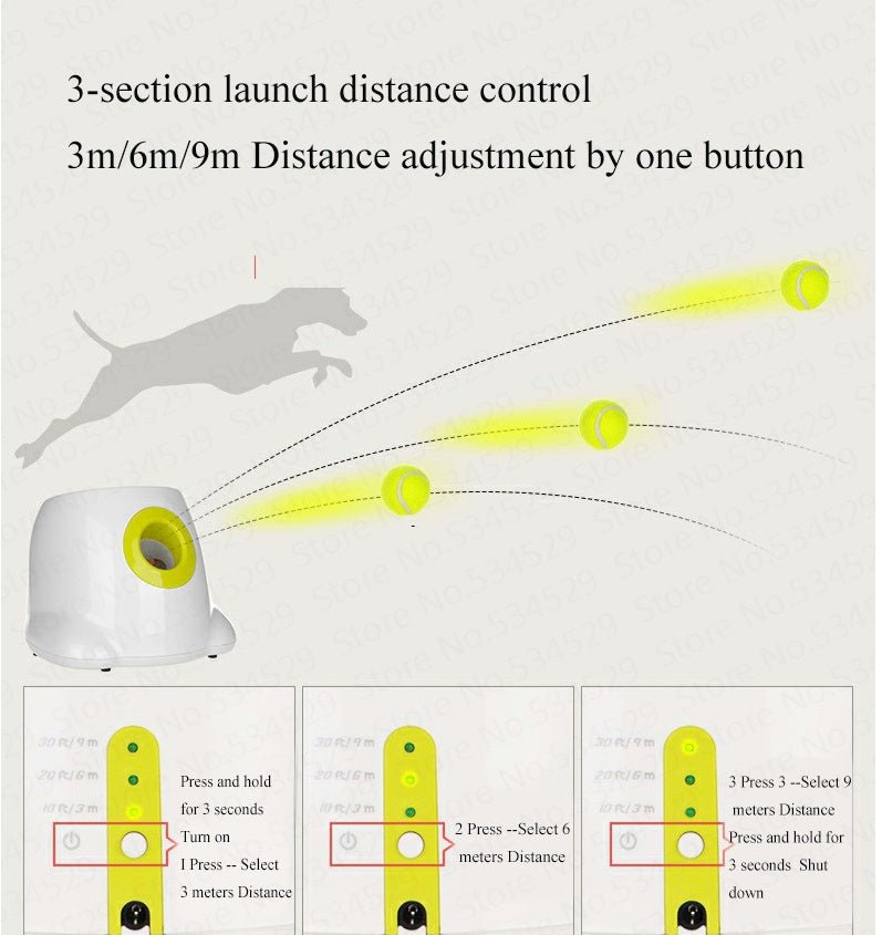 🐾 Dog & You™ Automatic Ball Launcher - Dog & You