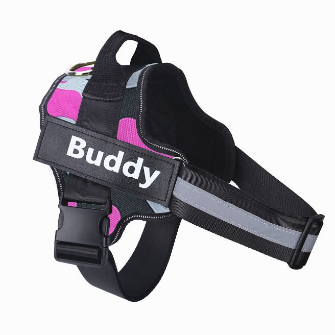 🐾 Dog & You™ Colorful No-Pull Harness — Reflective & Breathable - Dog & You