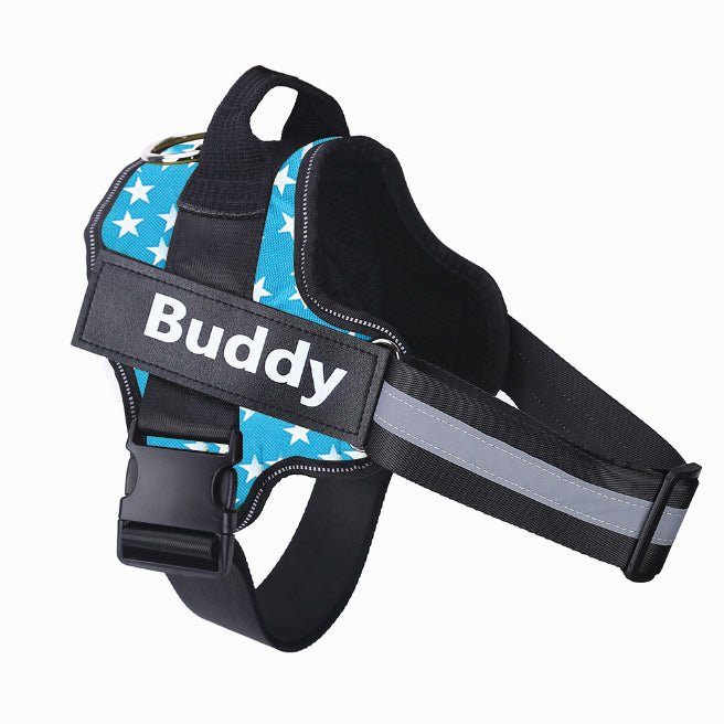 🐾 Dog & You™ Colorful No-Pull Harness — Reflective & Breathable - Dog & You