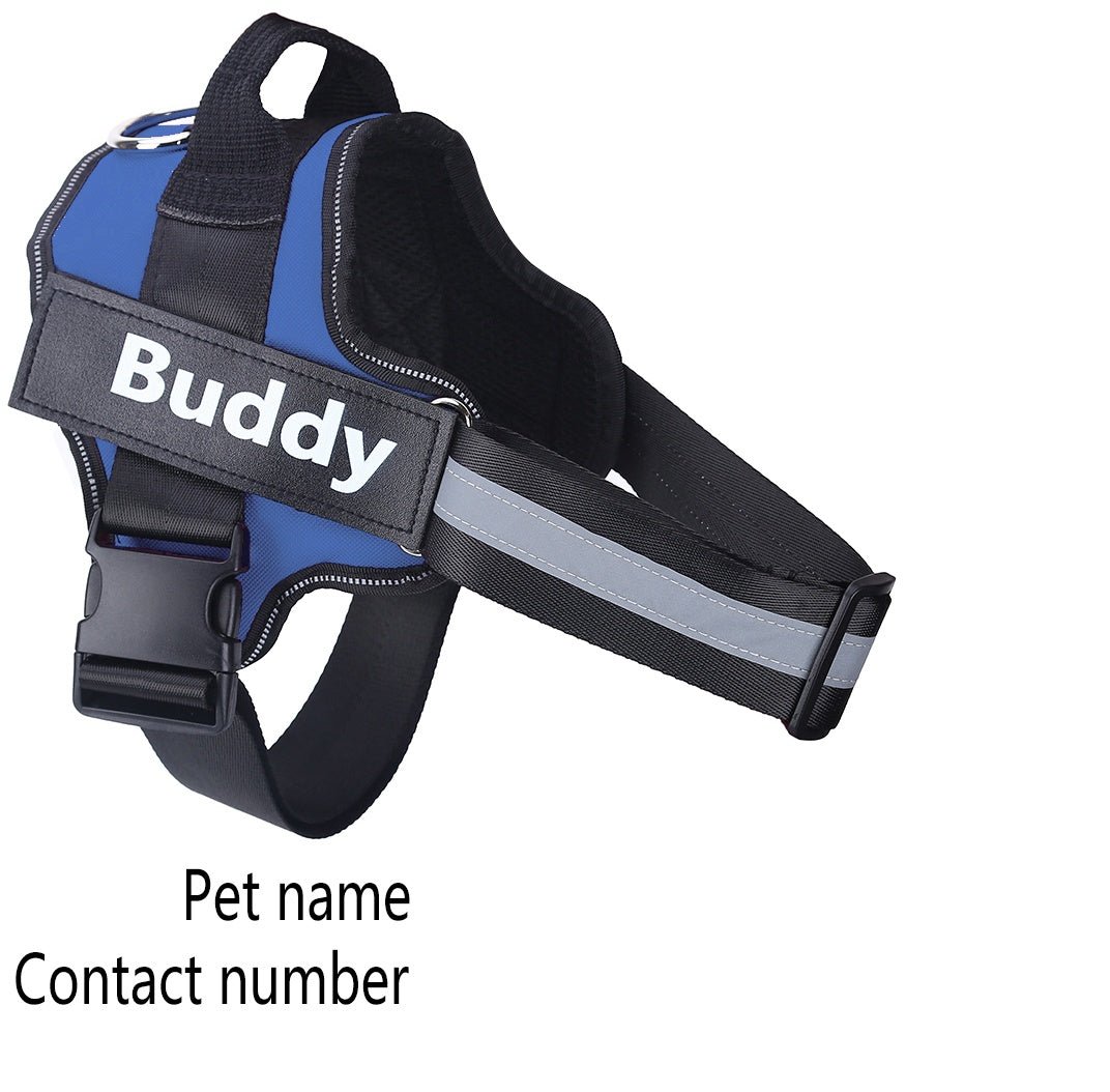 🐾 Dog & You™ Colorful No-Pull Harness — Reflective & Breathable - Dog & You