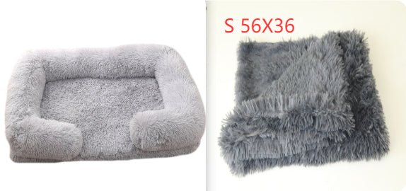 🐾 Dog & You™ Cozy Plush Bed - Dog & You