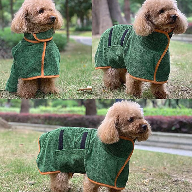 🐾 Dog & You™ DryWrap Pet Bathrobe - Dog & You