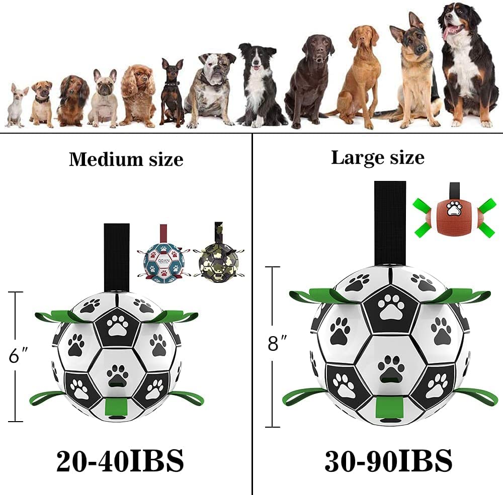 🐾 Dog & You™ Interactive Dog Football - Dog & You