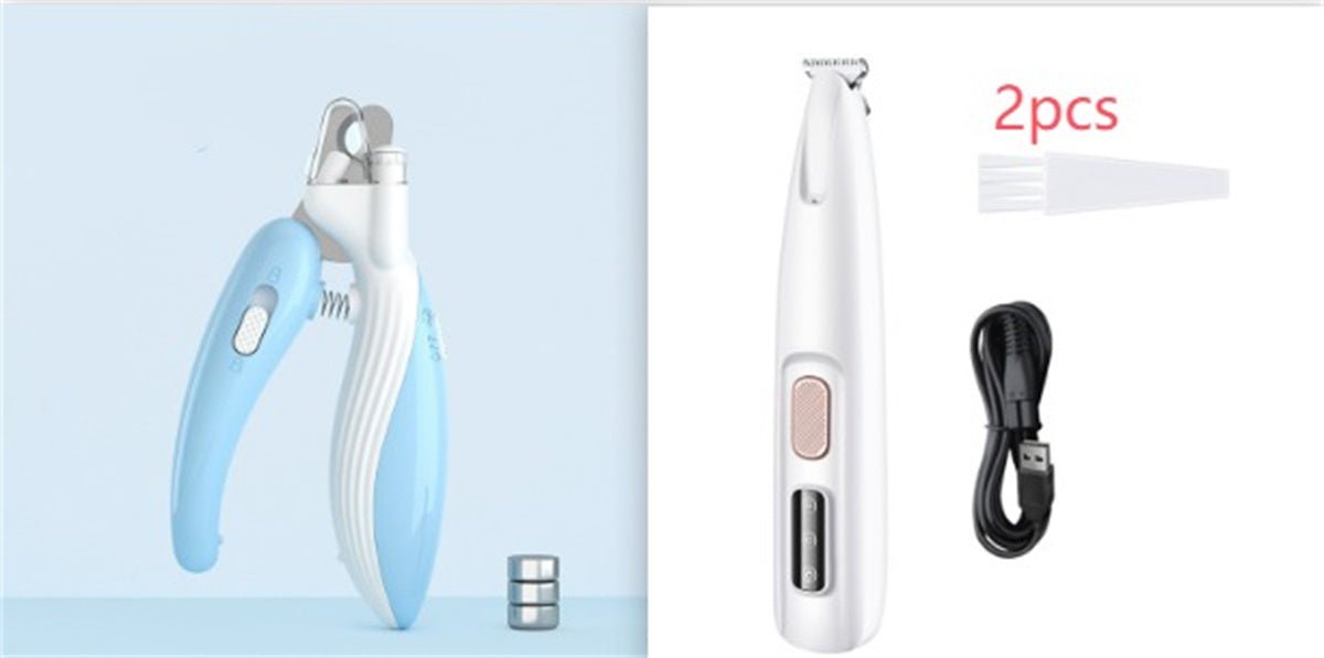 🐾 Dog & You™ LED Paw Trimmer - Dog & You