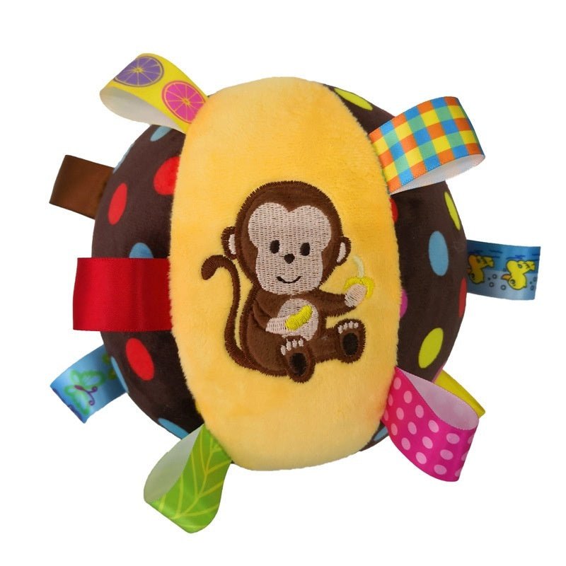 🐾 Dog & You™ Plush Soccer Ball — Bite-Resistant with Cute Characters - Dog & You
