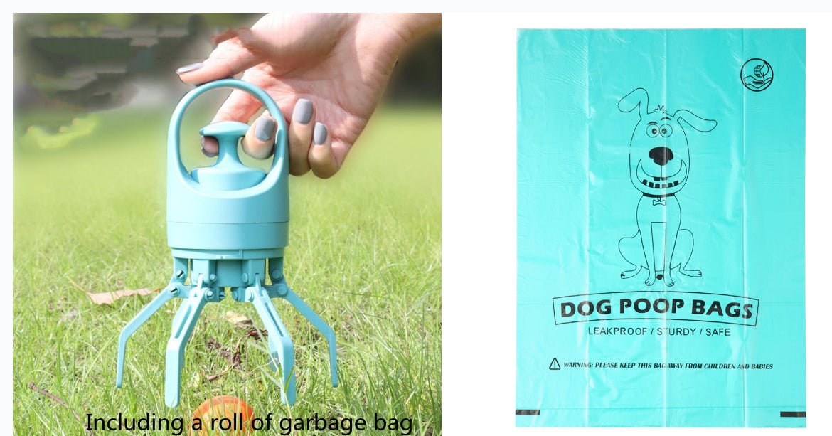 Dog & You – Portable Dog Pooper Scooper with Built-in Bag Dispenser - Dog & You
