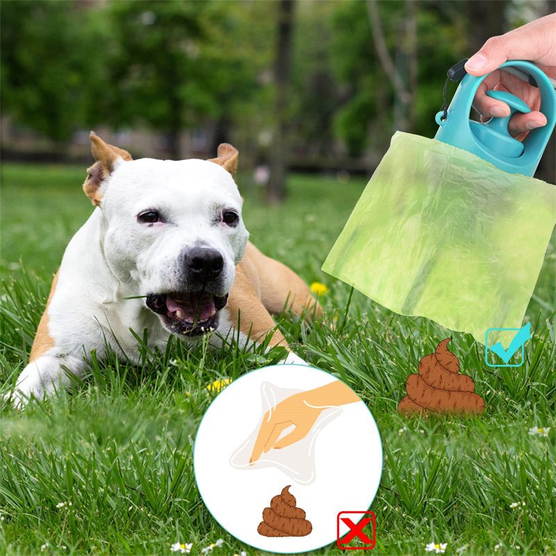 Dog & You – Portable Dog Pooper Scooper with Built-in Bag Dispenser - Dog & You
