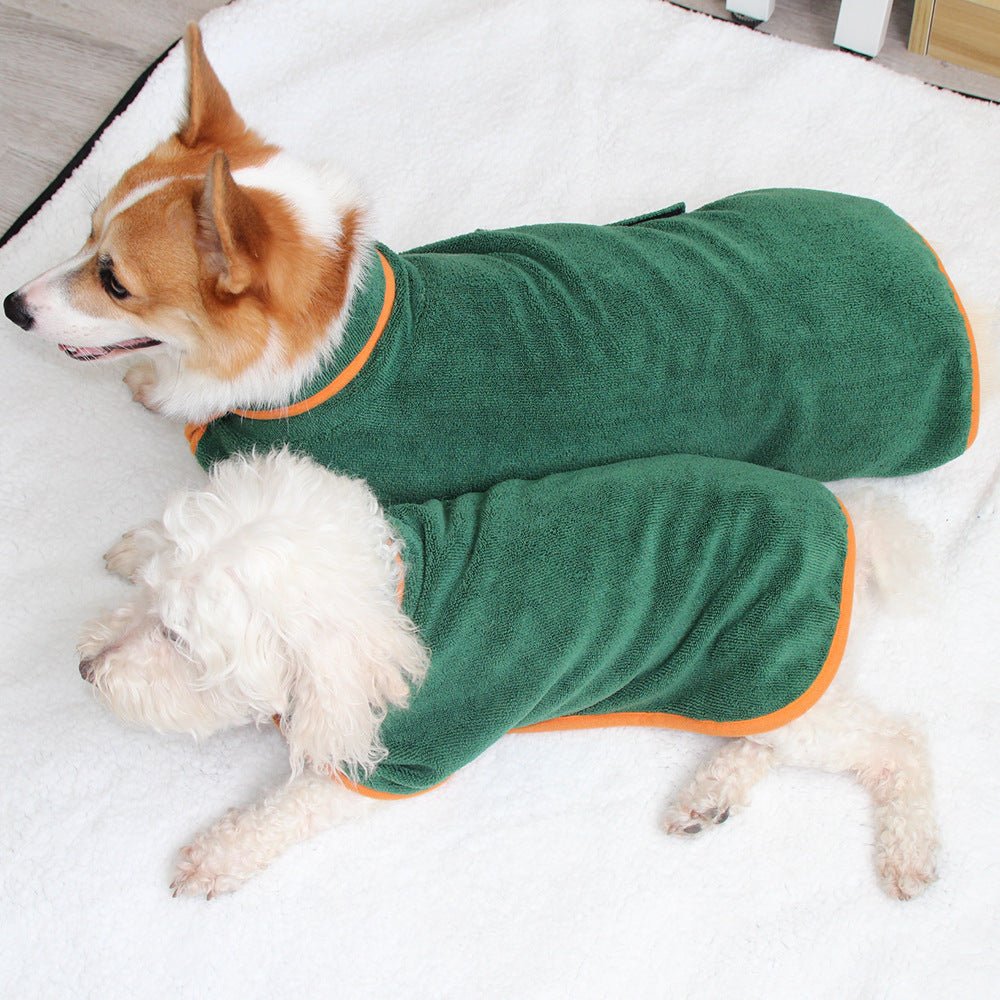🐾 Dog & You™ Quick-Dry Pet Bathrobe - Dog & You