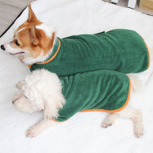 🐾 Dog & You™ Quick-Dry Pet Bathrobe - Dog & You