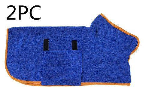🐾 Dog & You™ Quick-Dry Pet Bathrobe - Dog & You