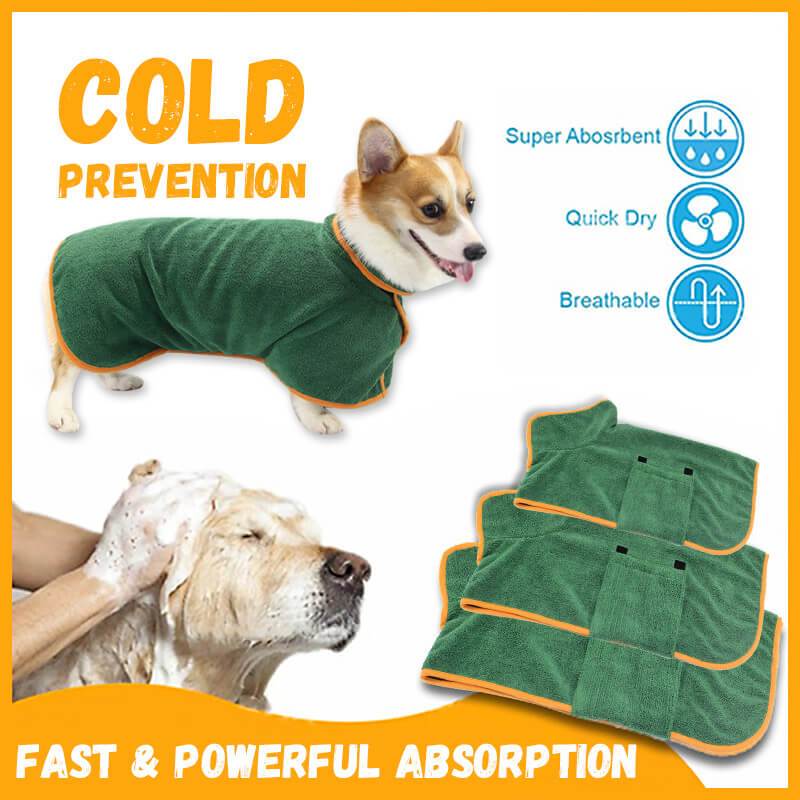 🐾 Dog & You™ Quick-Dry Pet Bathrobe - Dog & You