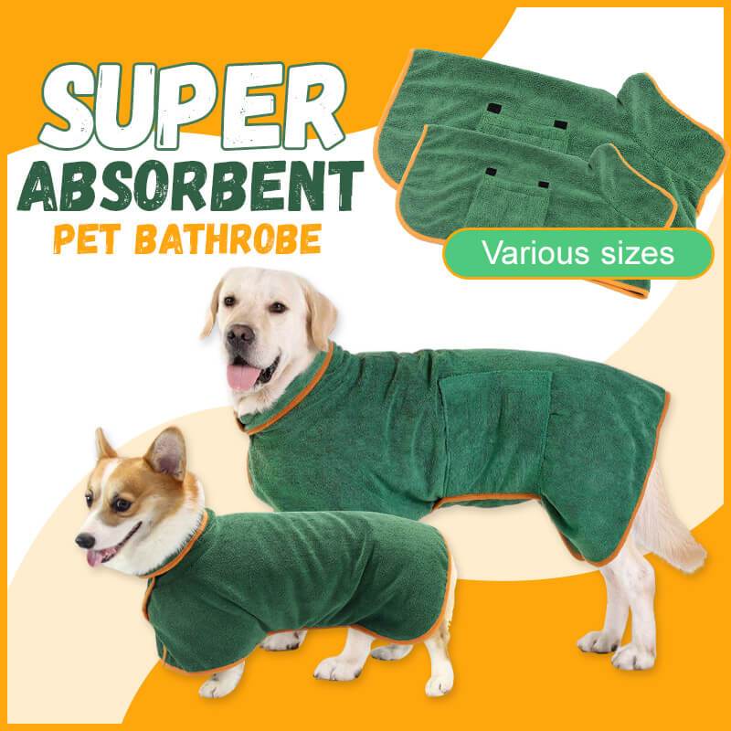 🐾 Dog & You™ Quick-Dry Pet Bathrobe - Dog & You