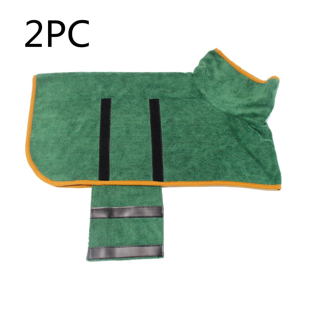 🐾 Dog & You™ Quick-Dry Pet Bathrobe - Dog & You