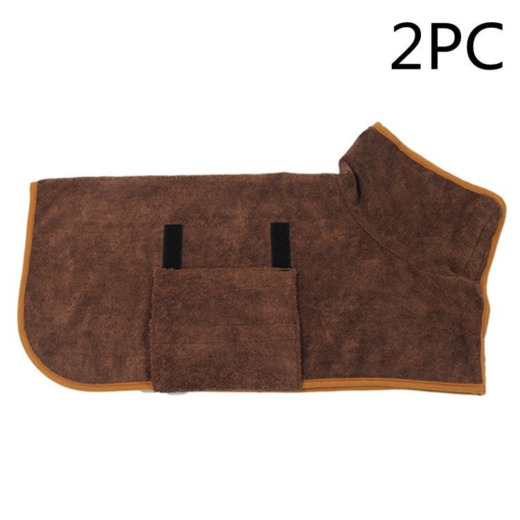 🐾 Dog & You™ Quick-Dry Pet Bathrobe - Dog & You