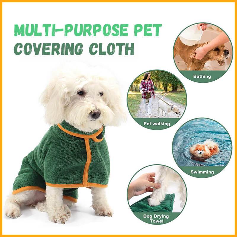 🐾 Dog & You™ Quick-Dry Pet Bathrobe - Dog & You