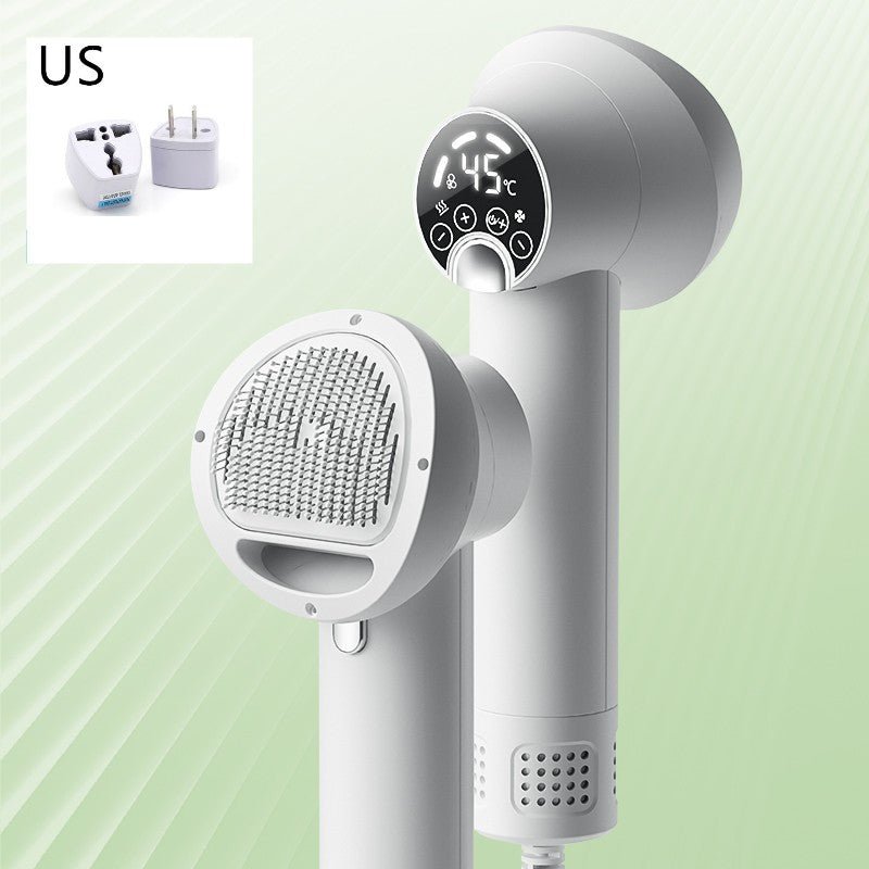 🐾 Dog & You™ Quiet Grooming Dryer Brush - Dog & You