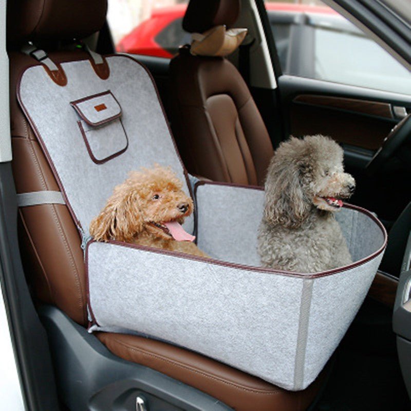 🐾 Dog & You™ Retro Dual-Purpose Pet Car Seat Cushion - Dog & You