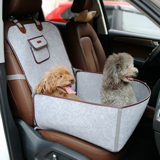 🐾 Dog & You™ Retro Dual-Purpose Pet Car Seat Cushion - Dog & You