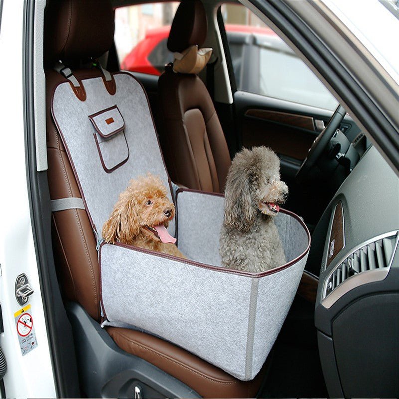 🐾 Dog & You™ Retro Dual-Purpose Pet Car Seat Cushion - Dog & You