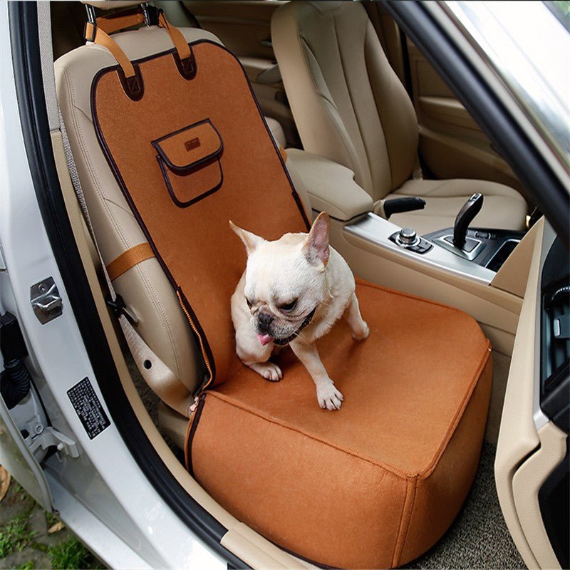 🐾 Dog & You™ Retro Dual-Purpose Pet Car Seat Cushion - Dog & You