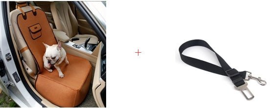 🐾 Dog & You™ Retro Dual-Purpose Pet Car Seat Cushion - Dog & You