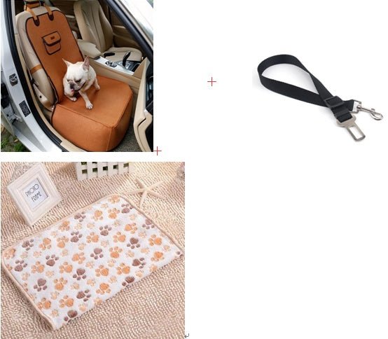 🐾 Dog & You™ Retro Dual-Purpose Pet Car Seat Cushion - Dog & You