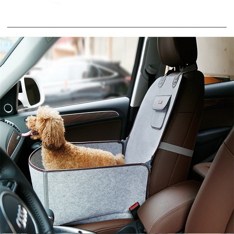 🐾 Dog & You™ Retro Dual-Purpose Pet Car Seat Cushion - Dog & You
