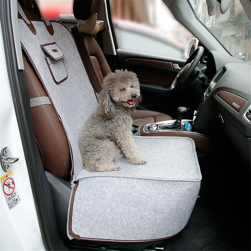🐾 Dog & You™ Retro Dual-Purpose Pet Car Seat Cushion - Dog & You