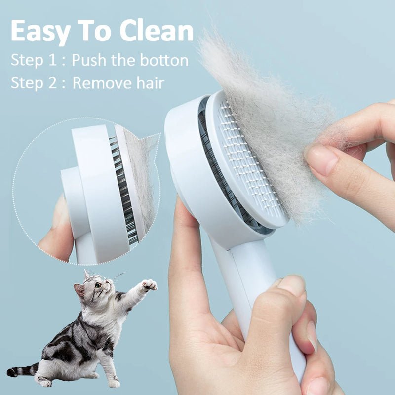 🐾 Dog & You™ Self-Cleaning Massage Brush - Dog & You