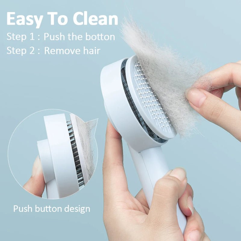 🐾 Dog & You™ Self-Cleaning Massage Brush - Dog & You