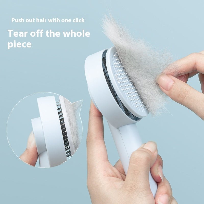 🐾 Dog & You™ Self-Cleaning Massage Brush - Dog & You