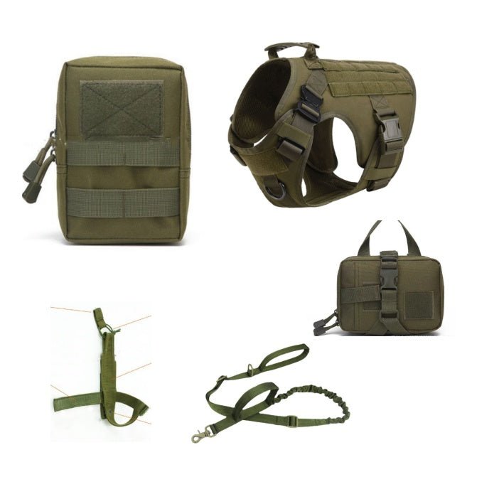 🐾 Dog & You™ Tactical K9 Harness Set - Dog & You