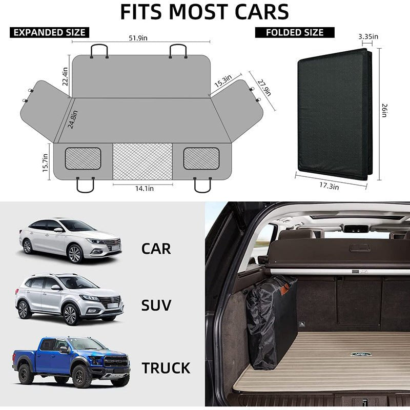 🐾 Dog & You™ Waterproof Car Dog Bed - Dog & You