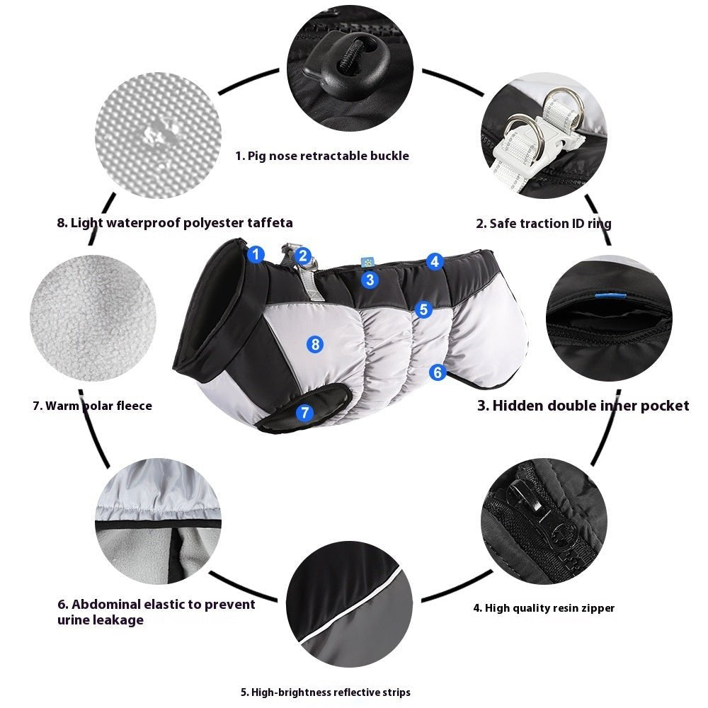 🐾 Dog & You™ Waterproof Winter Dog Coat - Dog & You